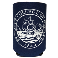 College Seal Can Koozie